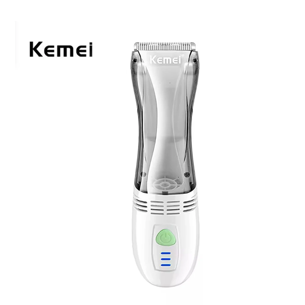 

Kemei KM-79 Набор для вакуумной стрижки Mute Sleep Baby Беспроводной триммер для волос Автоматический сбор Детские машинки для стрижки волос Низкий уровень шума Домашнее использование