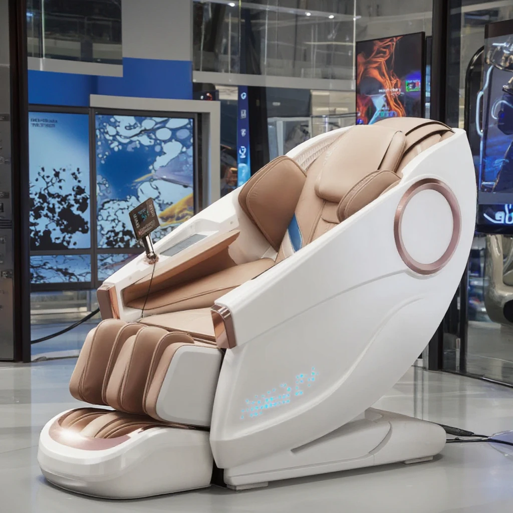 Massage Chair GUOHENG Popular Large Size 4d Multifunction Shiatsu Full Body Luxury Air Pressure Zero Gravity Massage Chair