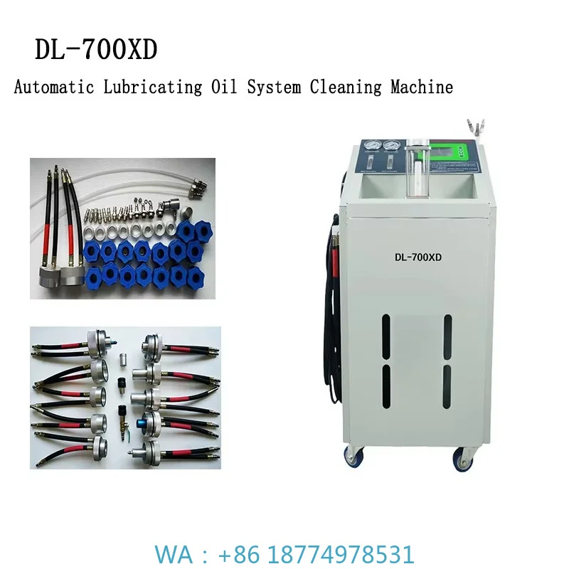 

DL700XD DC12V Automatic Engine Lubrication System Flush , Oil Circuit Cleaner for Metal Iron Car Motorcycle Engine