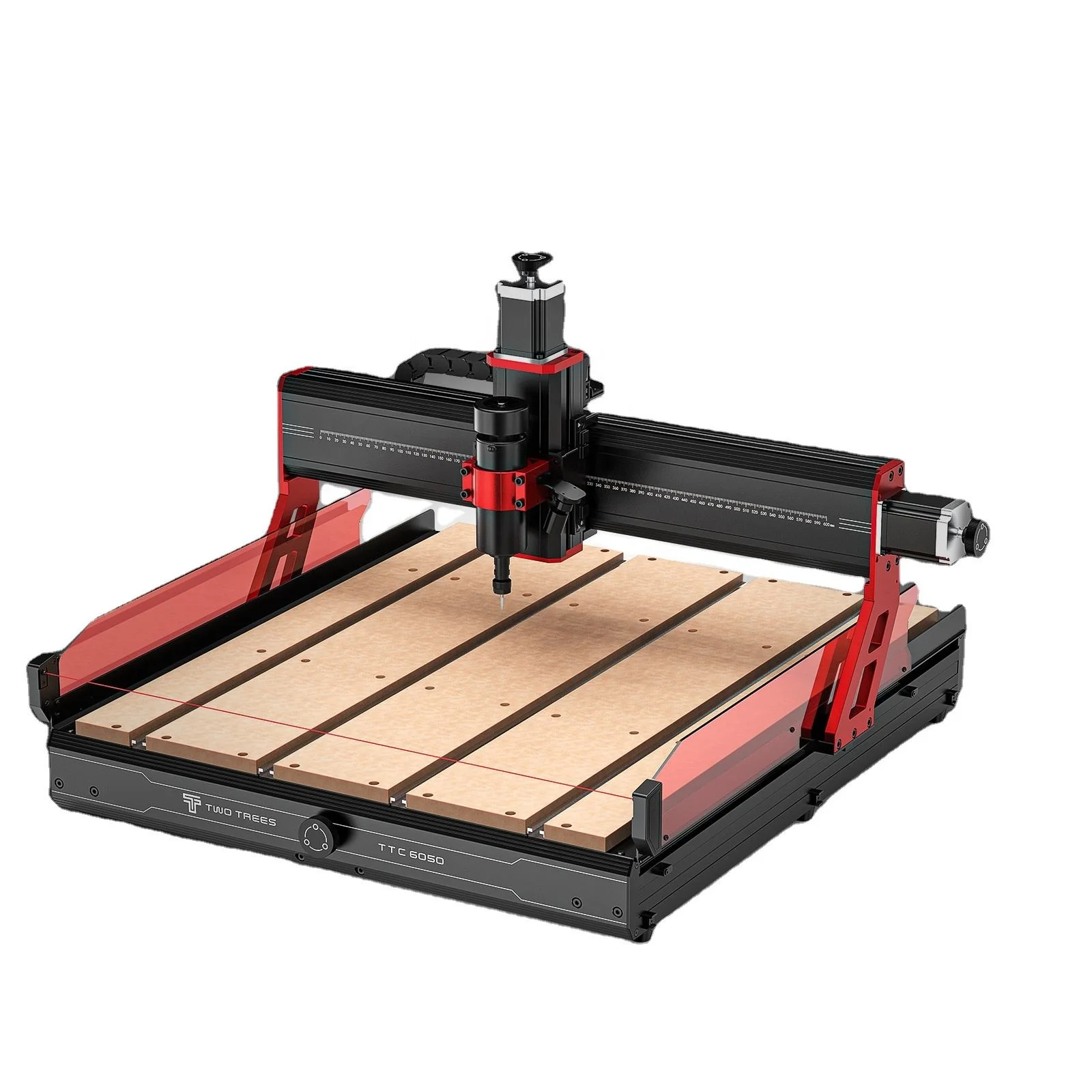 TTC6050 Станок для резьбы по дереву с линейными направляющими и шариковыми винтами, гравировкой на нескольких материалов, герметичной структурой движения