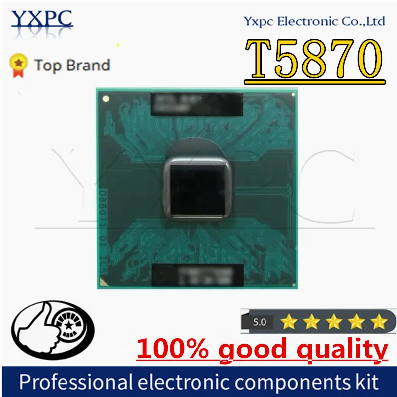 T5870 SLAZR CPU Processor Core 2 Duo 2M Cache 2.0GHz 800 Dual-Core Socket P For965