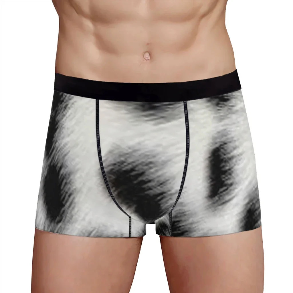 Dog Hair Texture and Shine  Underpants Cotton Panties Man Underwear Ventilate Shorts Boxer Briefs