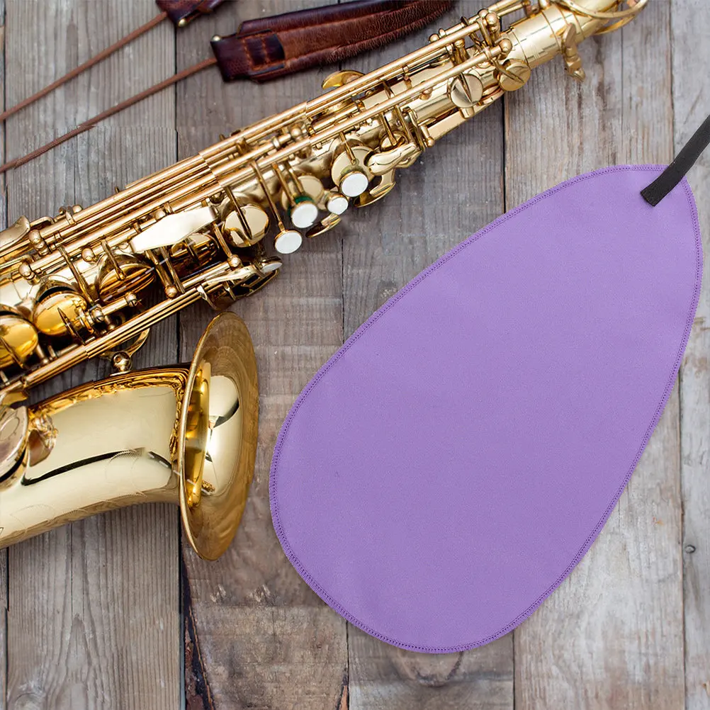 4Pcs Professional Flute Cleaning Cloth Sturdy Trustworthy Multi-Functional Suitable Clarinet Saxophone Moisture Absorption