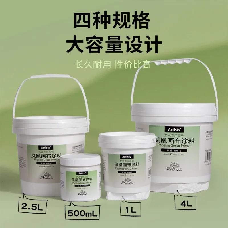 White Gesso Primer Paint 5
