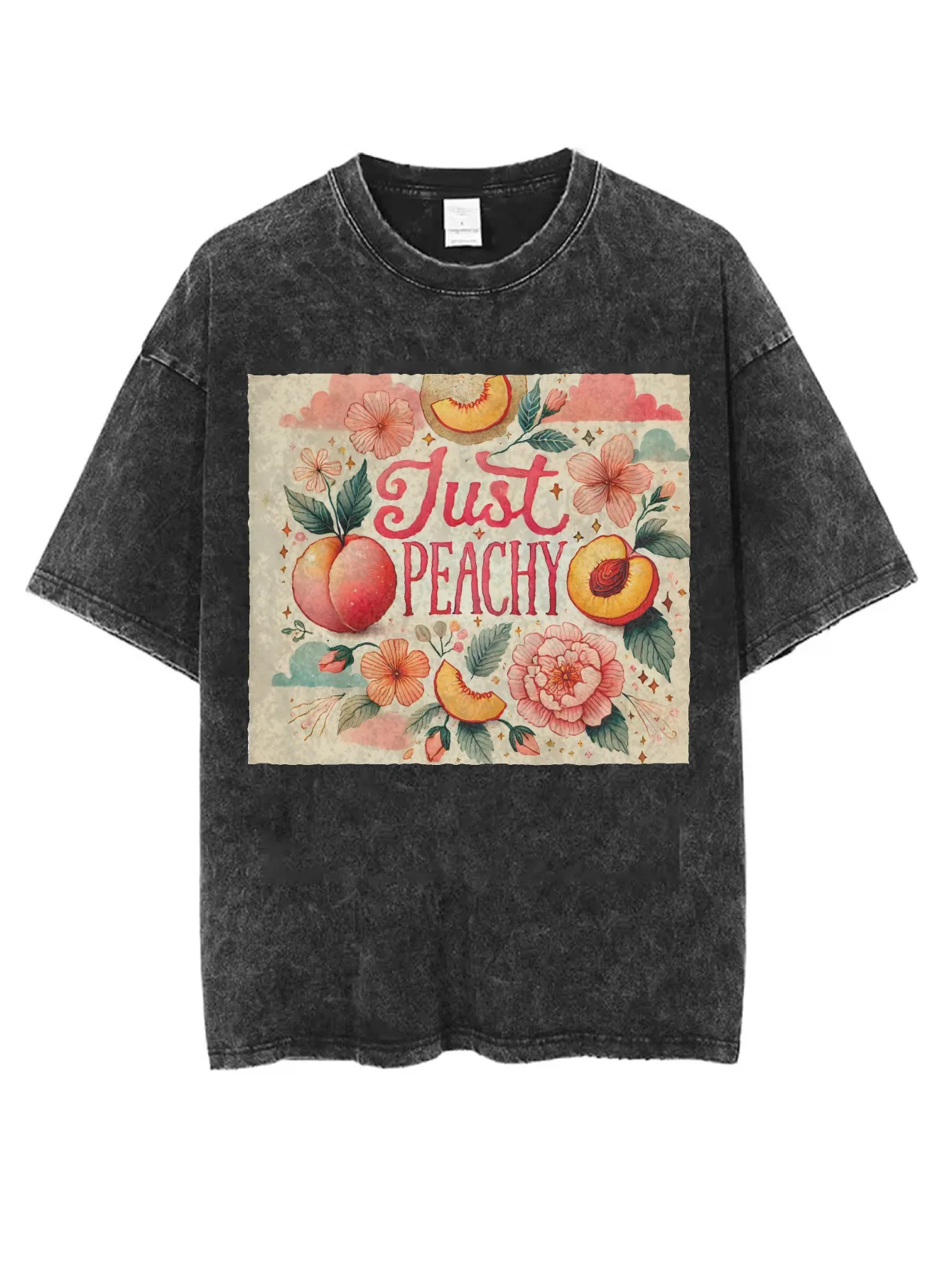 تي شيرت أسود مغسول مطبوع عليه الهالوين برقبة دائرية، مريح وفضفاض، أزياء شتوية غير رسمية للنساء والرجال، طراز الأكثر مبيعًا #3