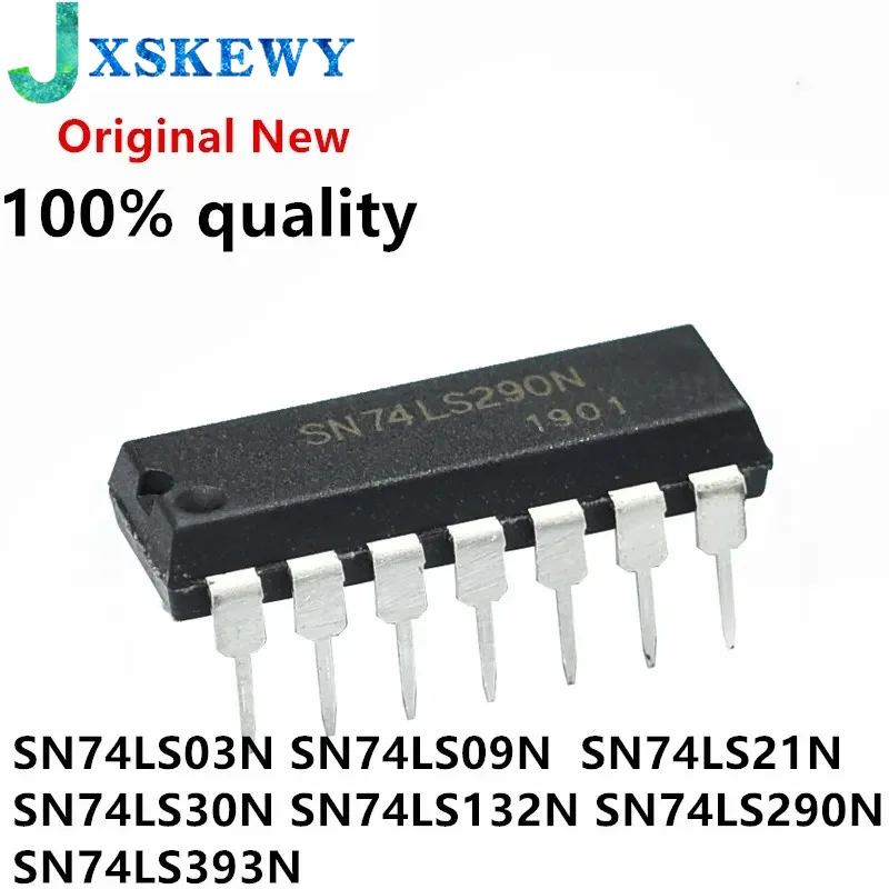 10Pcs New SN74LS04N DIP 74LS04N 74LS04 DIP-14 HD74LS04P SN74LS00N SN74LS02N SN74LS06N SN74LS07N SN74LS08N SN74LS09N SN74LS05N