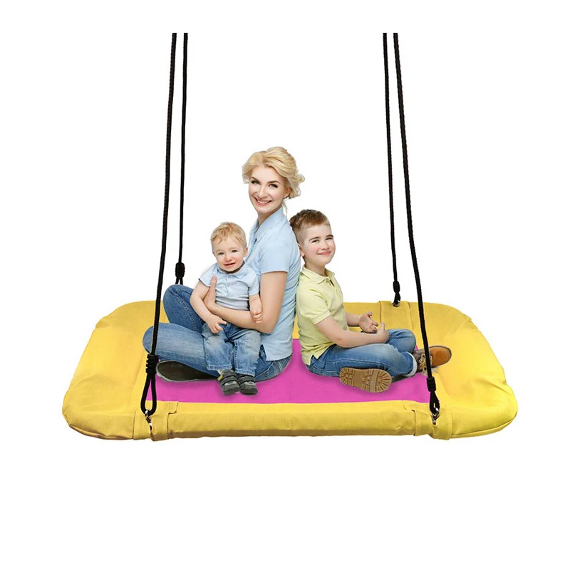 

Регулируемая уличная водонепроницаемая летающая тарелка, наборы игрушек-качели, поворотные подвесные ремни, деревянные качели, набор сидений для детей