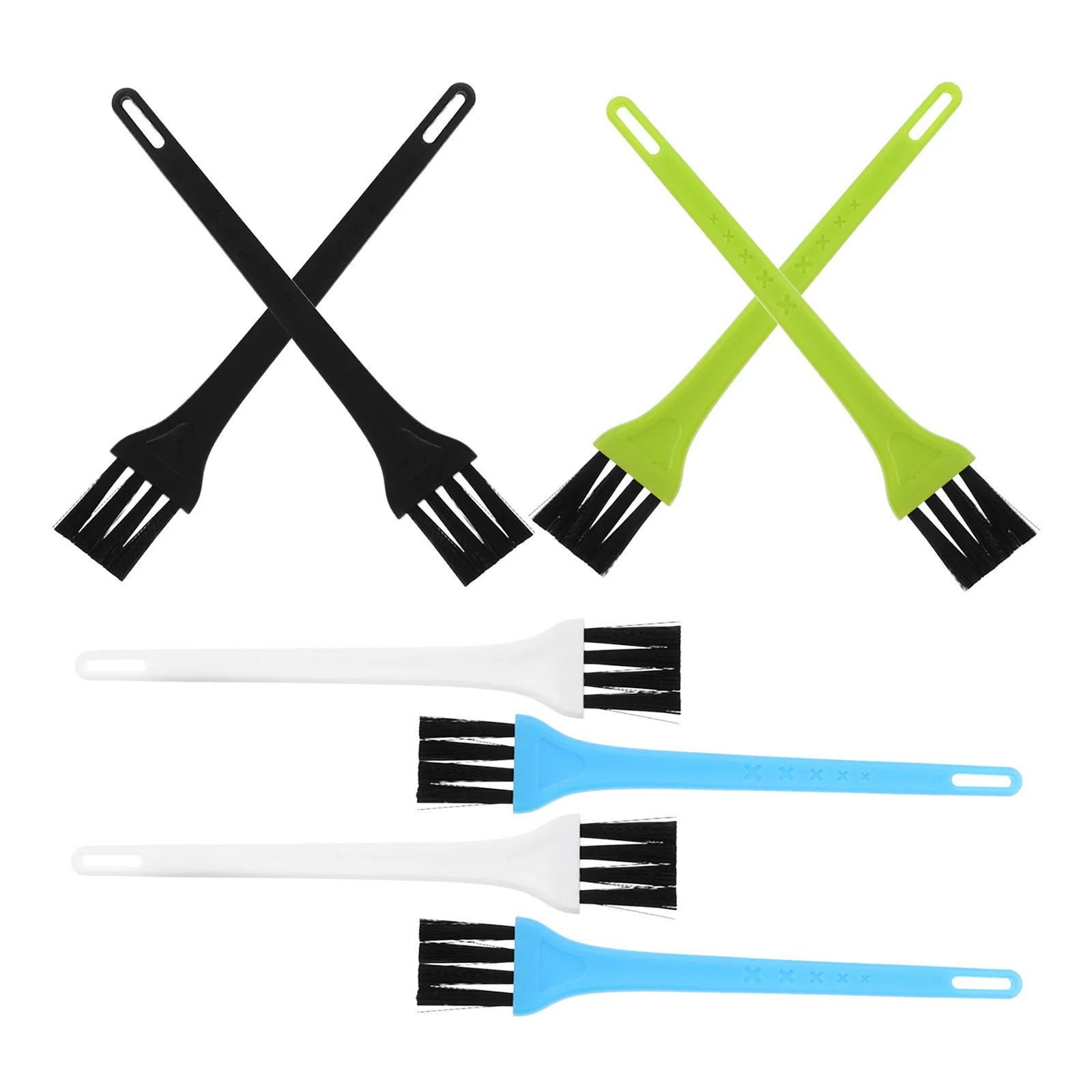 

8 pcs Cleaning Brush Nylon Small Brushes For Crevice Edge Handheld Portable Computer Keyboard Lab Drying Equipment Teaching
