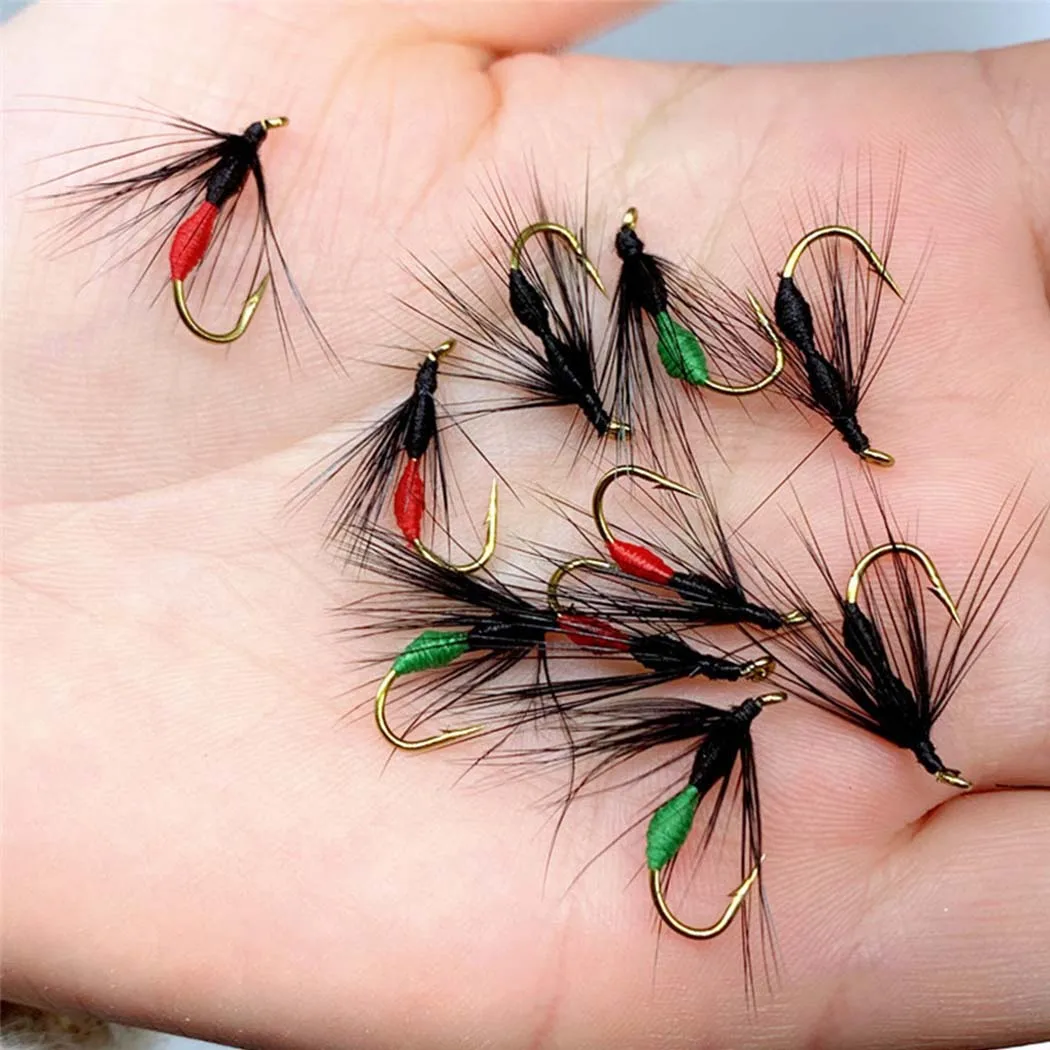 3 stück Realistische Nymphe Scud Fliegen Für Forelle Angeln Künstliche Insekten Köder Locken Simulierte Scud Wurm Angeln Locken – Detail 15