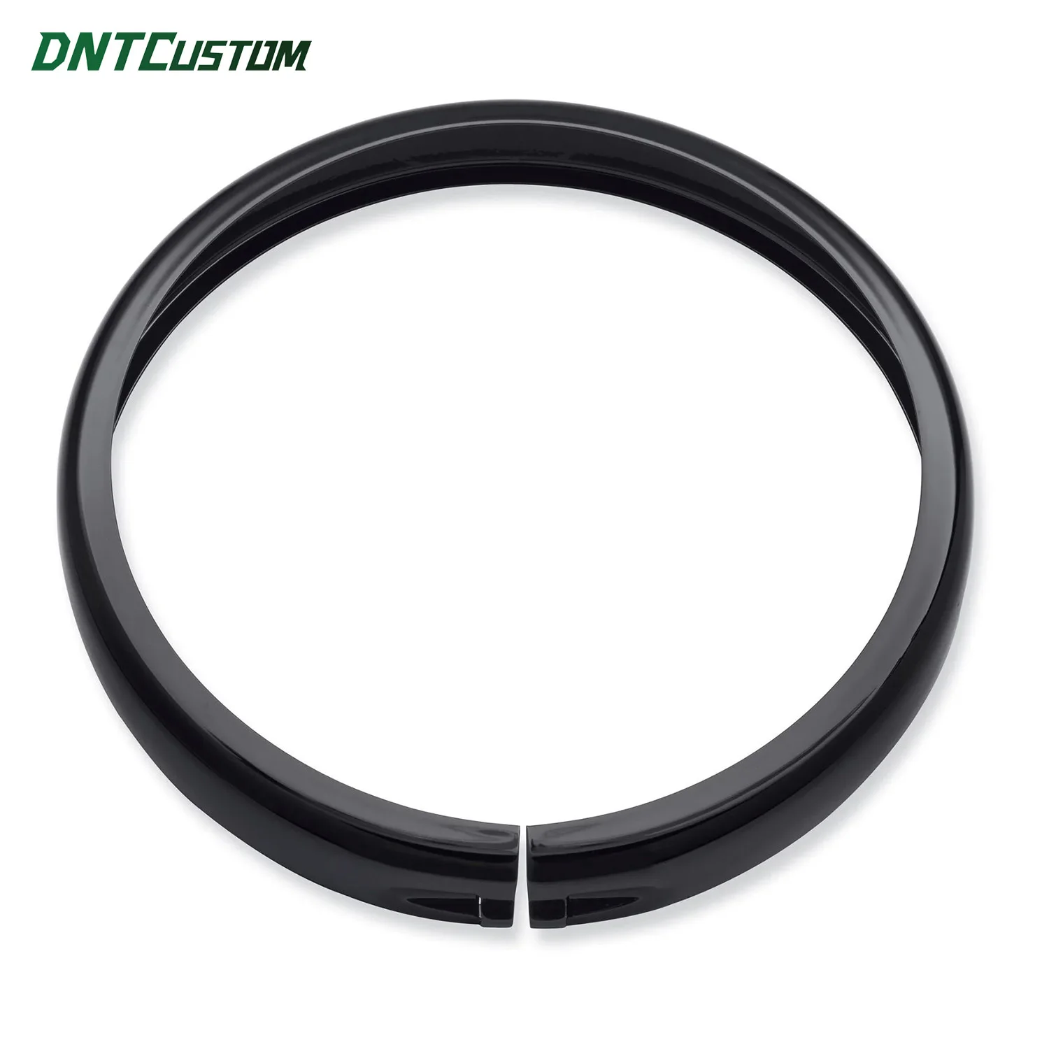 DNTCUSTOM 5.75 inch Headlight Trim Rings For Harley Softail Street Bob Breakout Dyna Sportster XL 883 1200 Motorcycle Parts