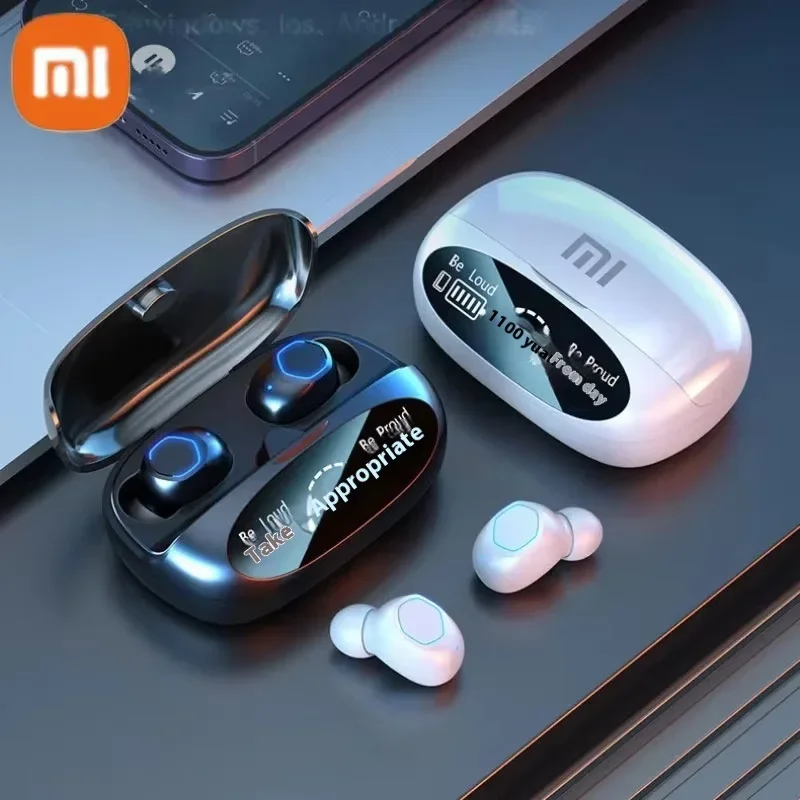 Xiaomi Original M22 Wireless Bluetooth Earphone TWS Stereo Digital Display Headset Noise Reduction Sports Headphones With Mic