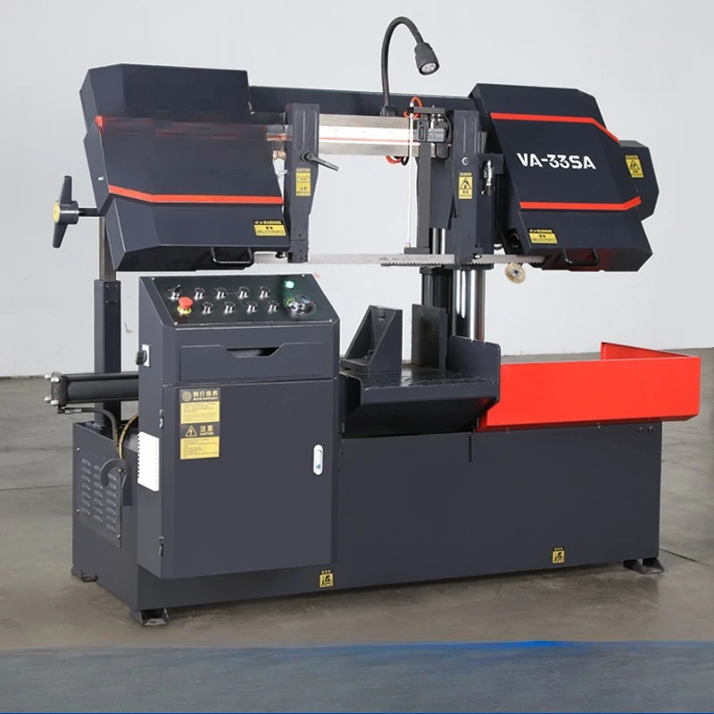 Sawing machine Hydraulic semi-automatic single column cutting horizontal band sawing machine