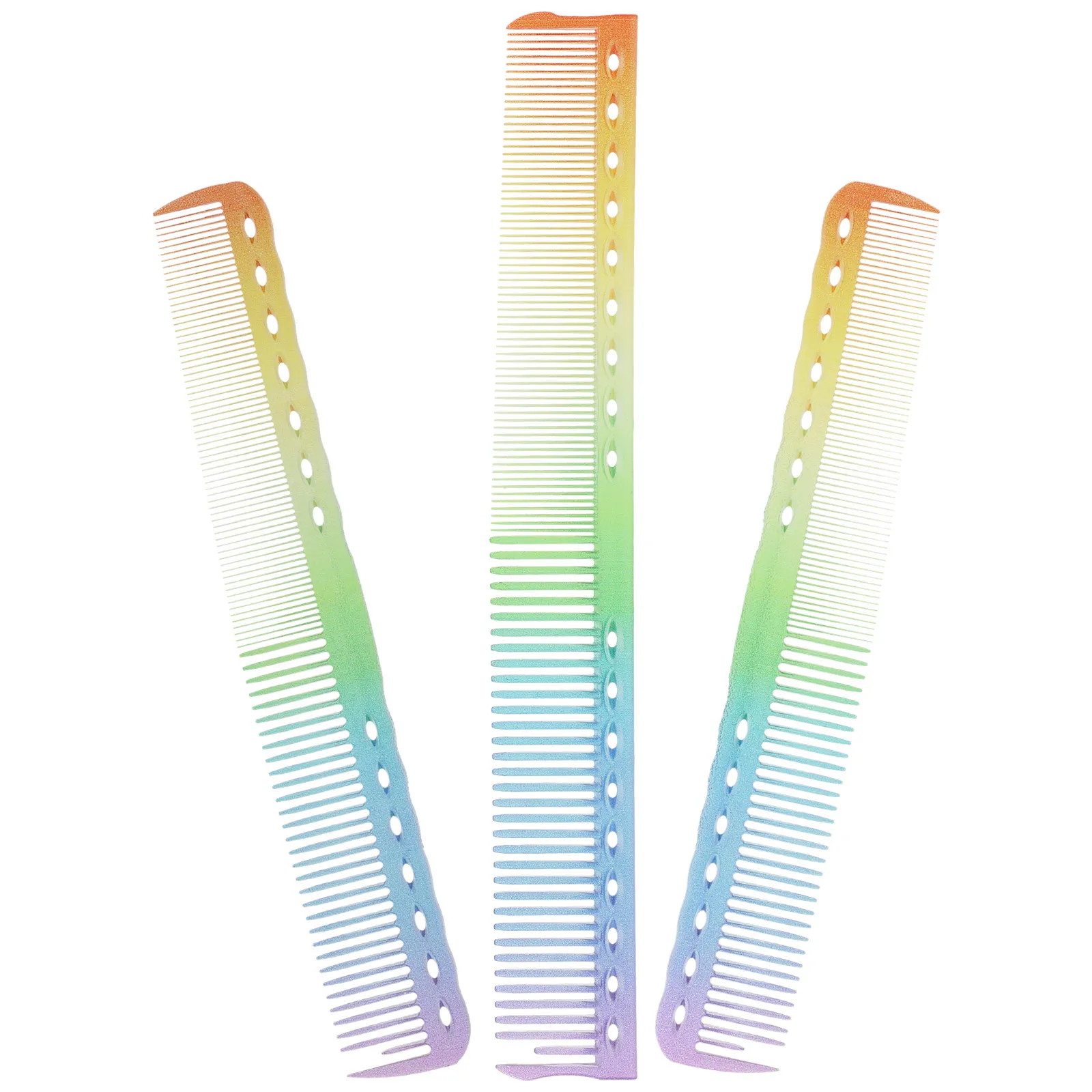 

3Pcs Barber Shop Comb Set Precision Teeth Spacing for Smooth Detangling and Control Ideal for Men Women Wet Or Dry Hair Use