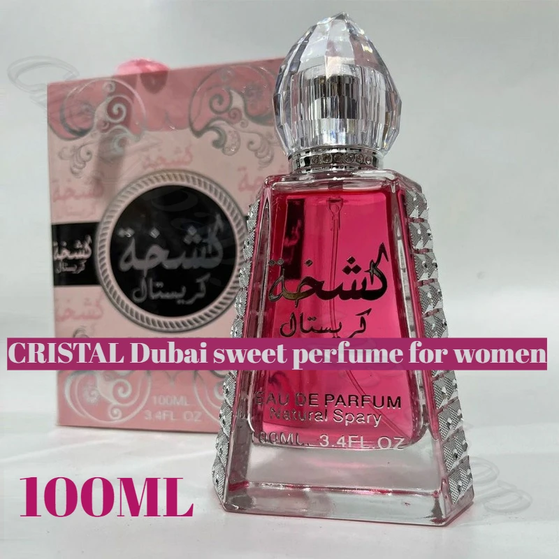 

CRISTAL Dubai Ladies Sweet Perfume Lasting Fragrance High-grade Light Fragrance 100ML