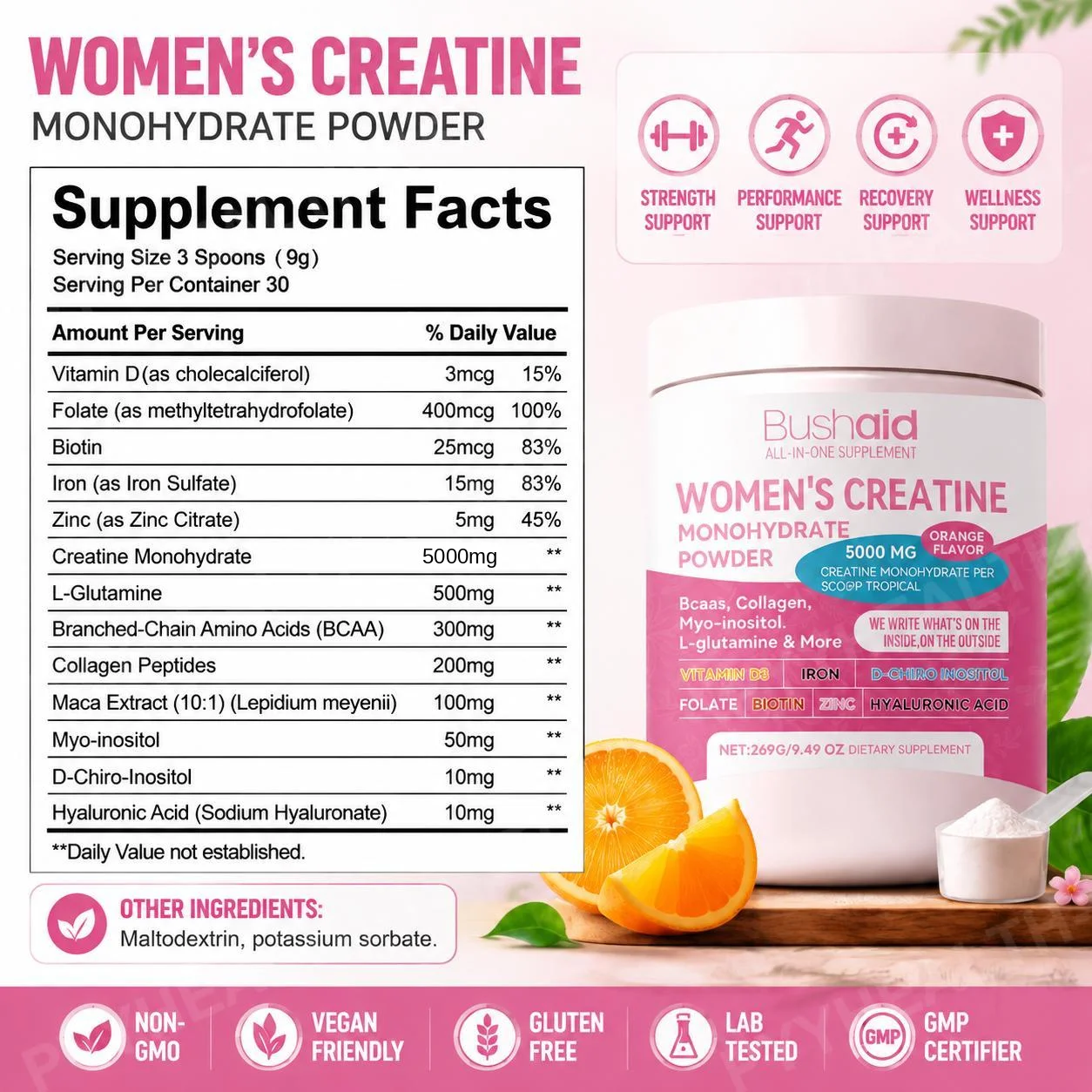 مسحوق الكرياتين مونوهيدرات للن - مراجعة Creatine Monohydrate Powder وسعره