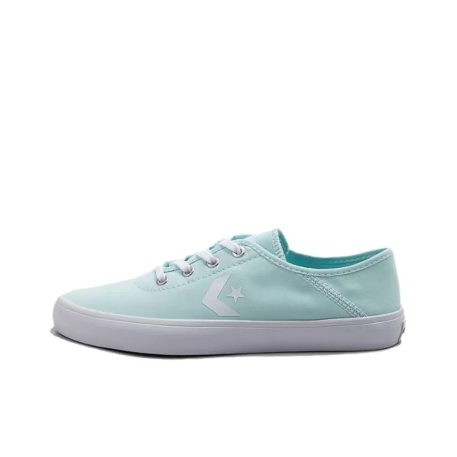 Converse Skateboard Shoes Women's Low Top Green 563438C