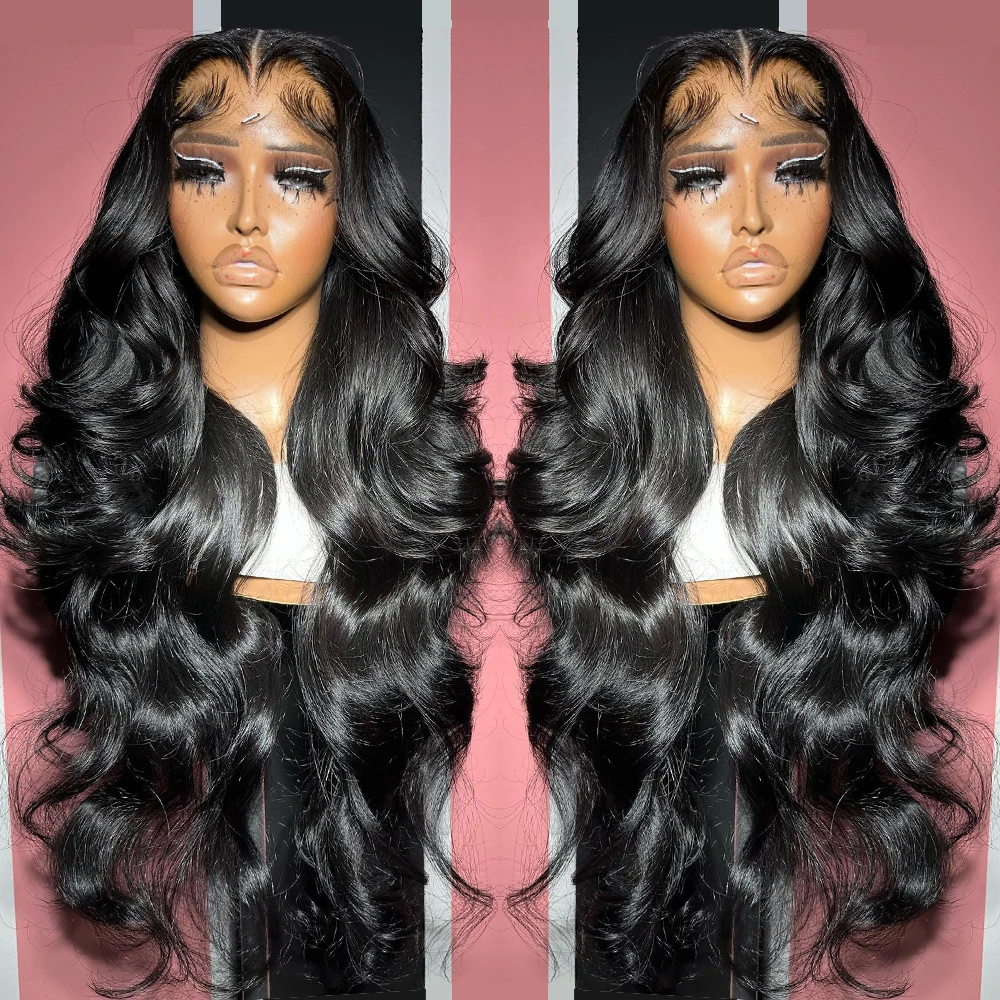 Body Wave Lace Front Wigs Human Hair 13x4 13x6 Transparent Lace Frontal Wig 180 Density Brazilian 4x4 Lace Closure Wig Wholesale