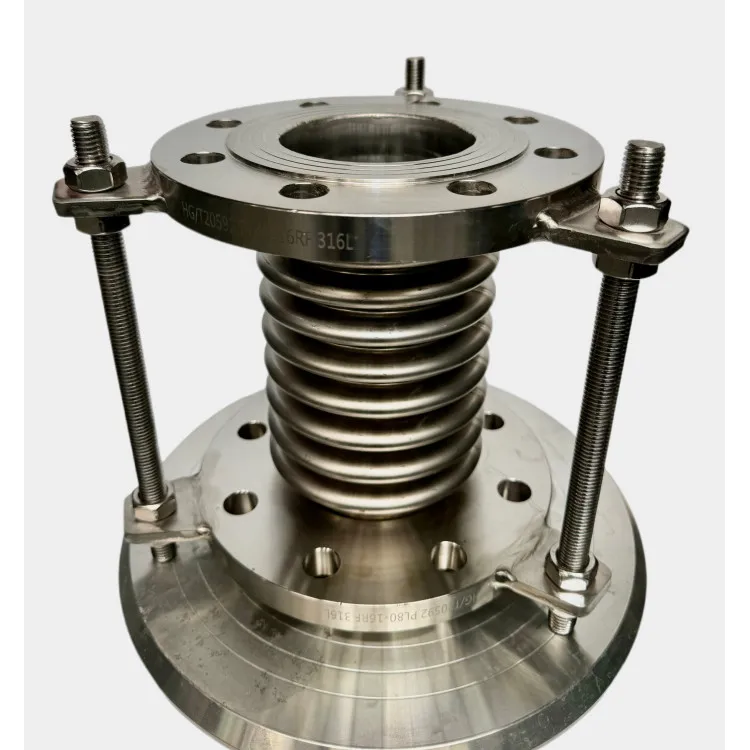

ISO100 Flexible Stainless Steel Bellows Quick Vacuum Pipe Clamp Fittings Expansion Bellow Joint for Fast Flange Casting