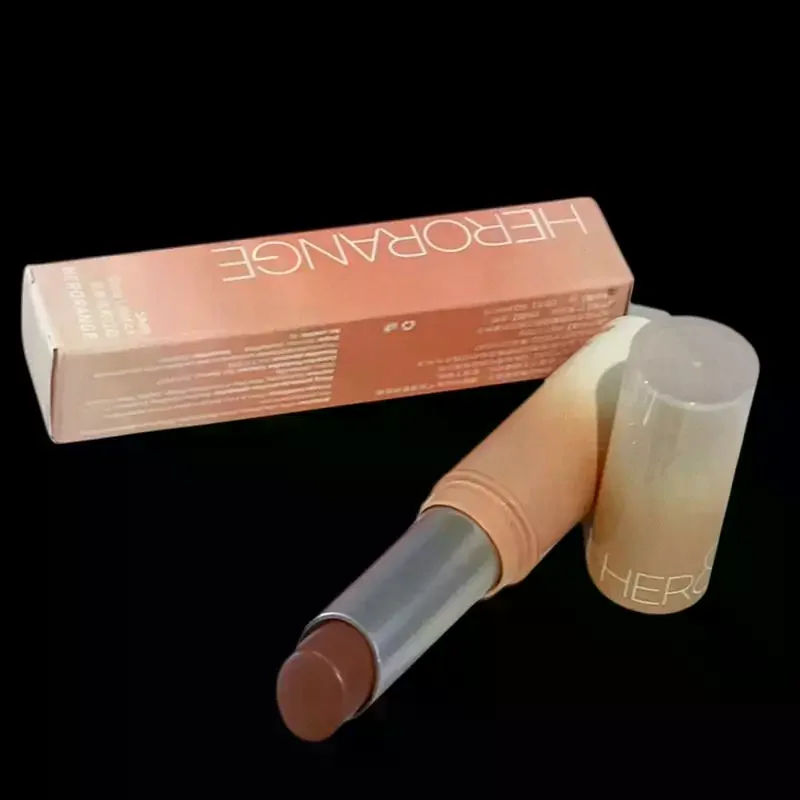 HERORANGE Lucidalabbra solido Gelatina Ciliegie Tinta per labbra rosse Trasparente Rossetto idratante a lunga durata Specchio Tazza antiaderente Rossetto Trucco