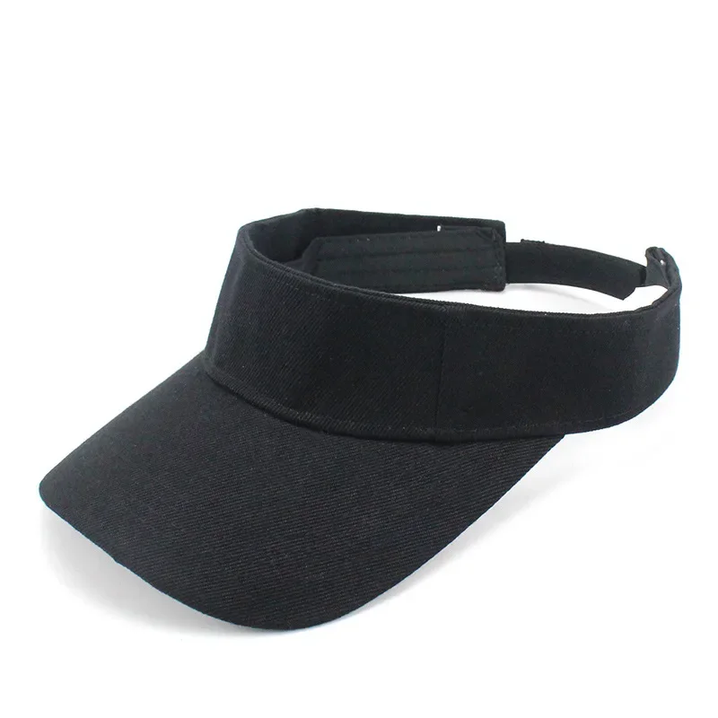 15 Colors Sports Sun Visor Hats Cotton Twill Ball Adjustable Sun Caps for Men Women