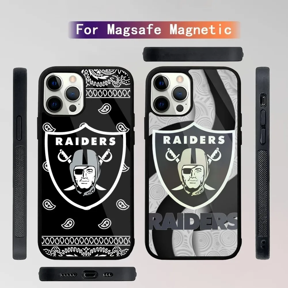 

O-Oakland F-Raiders Phone Case For iPhone 16,15,14,13,12,11,Plus,Pro,Max Mini Magsafe Magnetic Wireless Charging