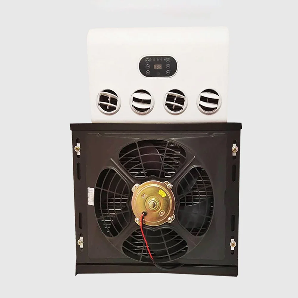 24v Truck Parking Electric DC Inverter Energy-saving Refrigeration Air Conditioner Car Air Conditioner
