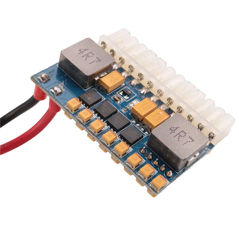 T82C ขายร้อน-แบบพกพา DC 12V 250W 24Pin ATX เชื่อมต่อกับเมนบอร์ด Mini ITX แหล่งจ่ายไฟ Pcio PSU โมดูลสําหรับ PC