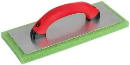 

Foam Grout Float for Tile, 12" x 5" – Versatile Grout Tools with Soft-Grip Handle, Ideal for Spreading and Leveling