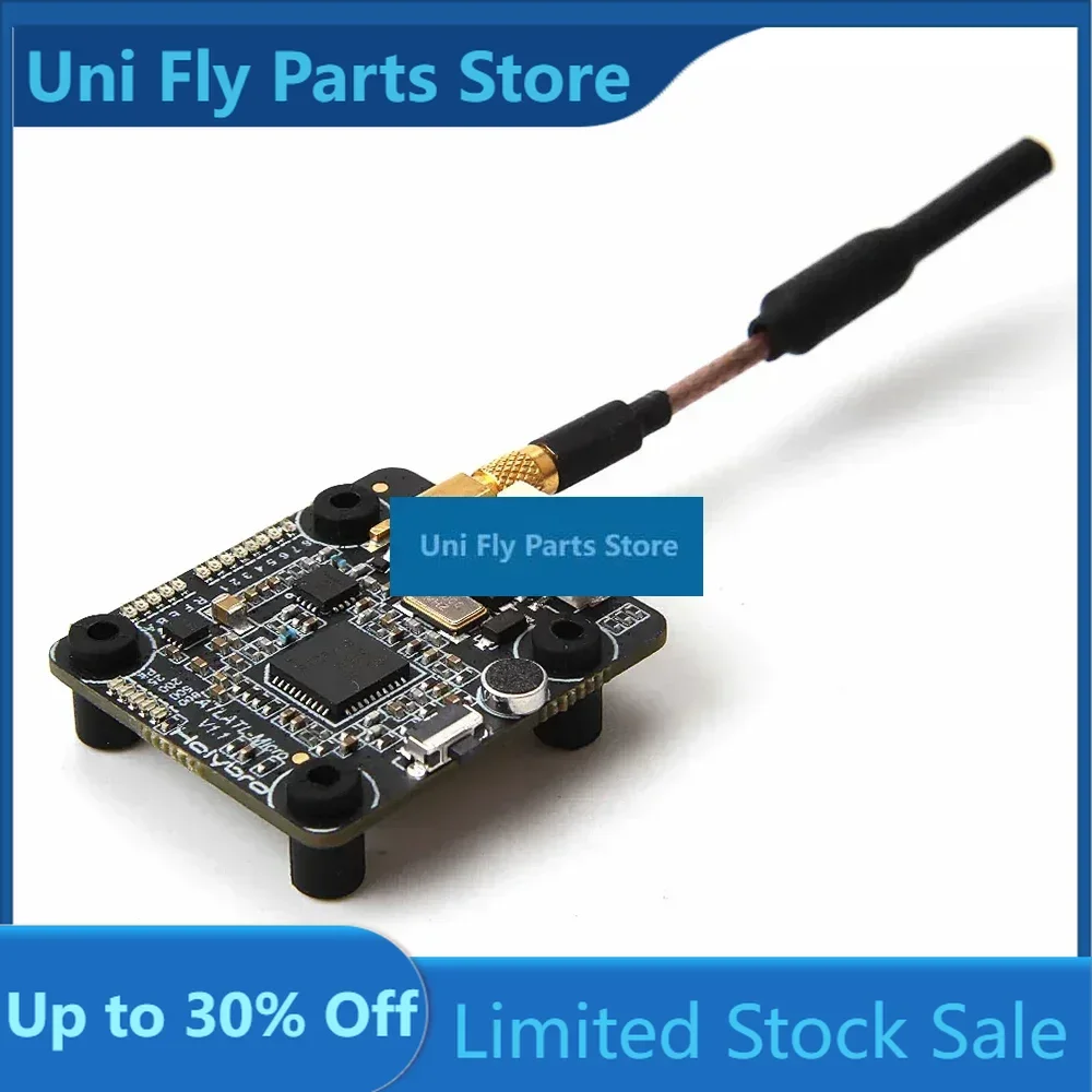 UniFly Atlatl HV Micro 5.8G FPV Video Transmitter 2-4S Lipo 0.5 / 25/ 200/500/ 800mW 40CH VTX For FPV RC Multirotor Drone