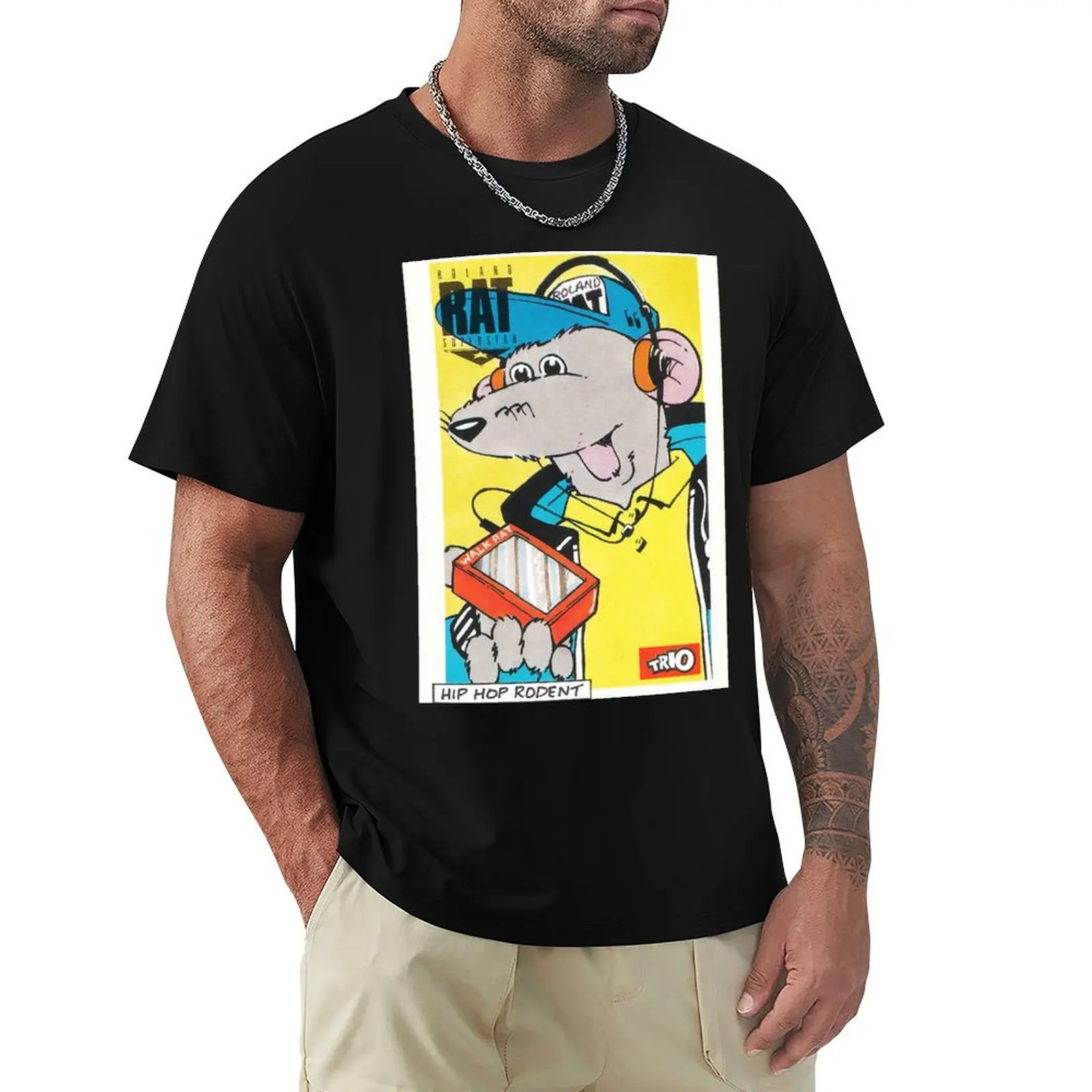 Roland Rat Superstar T-Shirt Holiday Lightweight T-Shirt