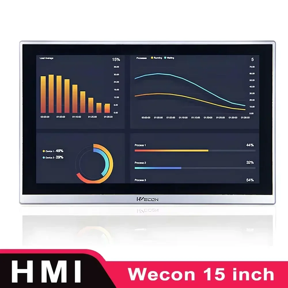 Wecon HMI PI8150 PI8150ig C 15 Inch Brand New HMI with Ethernet WIFI 4G Human Machine Interface Industrial Display Screen