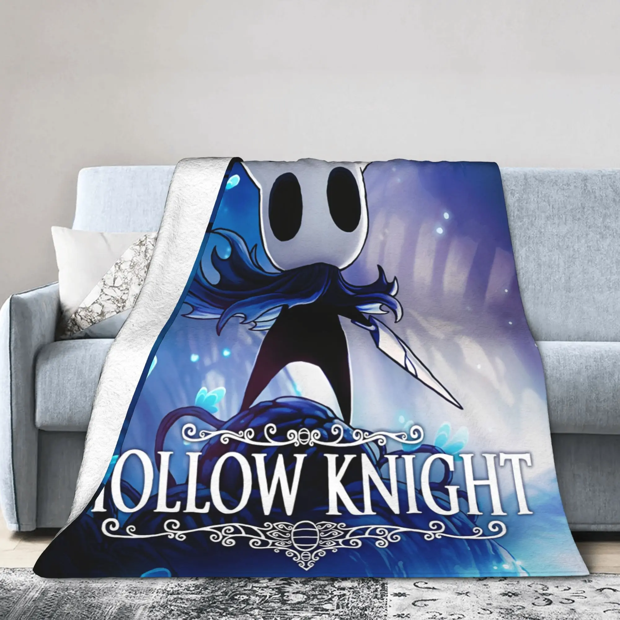 

Hollow Knight Funny Games Accessories Blankets Super Soft Velvet Throw Blankets Comfortable Bedspreads
