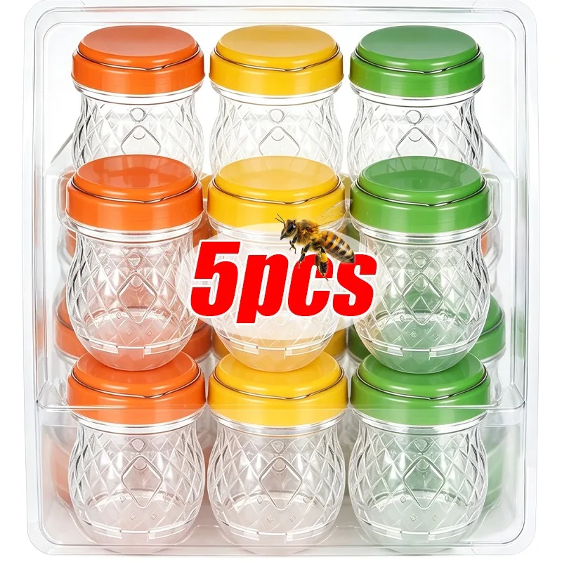 Reusable Insect Trap Garden Pest Control Wasp Traps Fruitfly Trap Hanging Wasp Outdoor Home Farm Fruit Fly Catcher Products