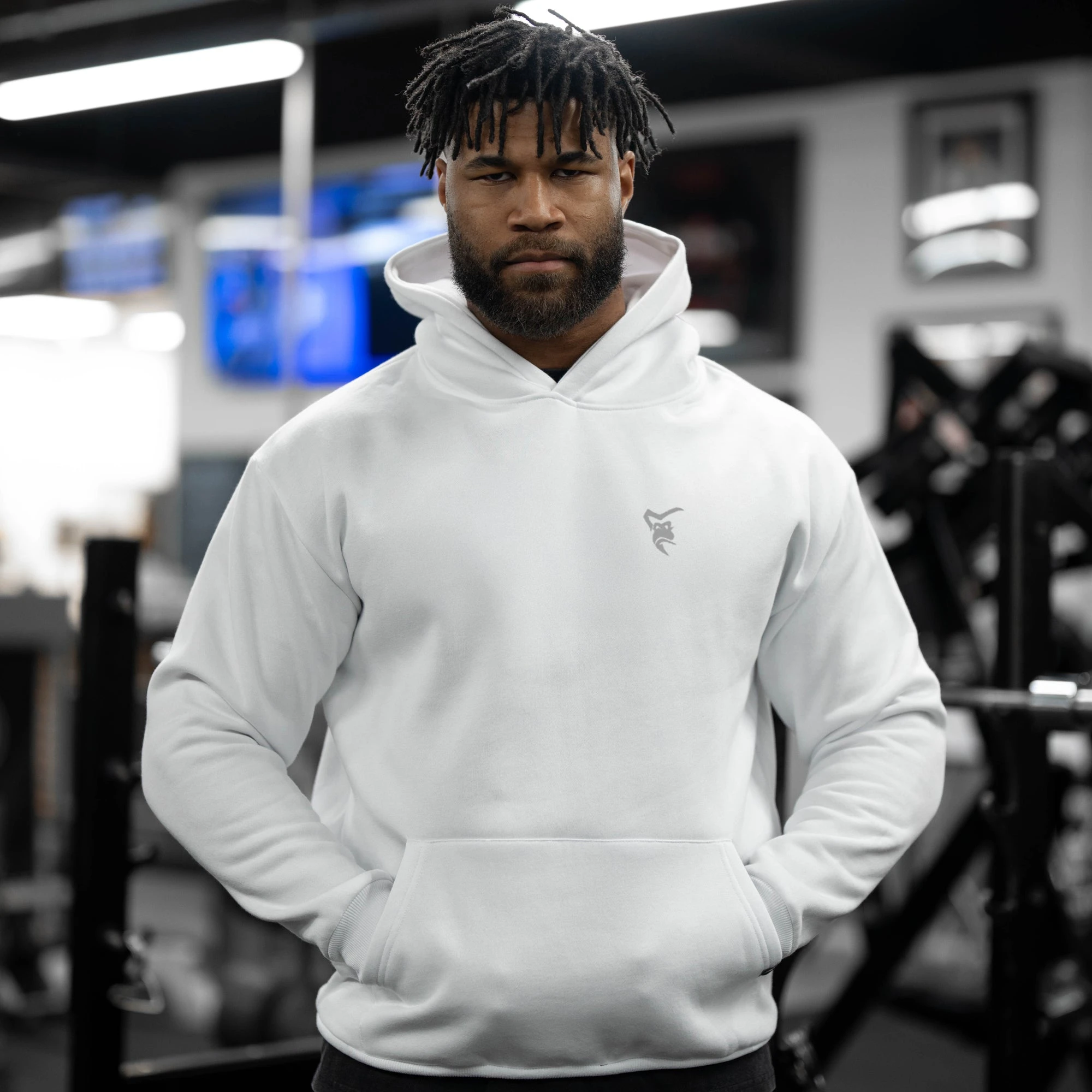 2026 Vital Heavy Weight Oversized Pull Hoodie _ Silverback Gymwear Graphic Printing High-end Luxury Unisex Style