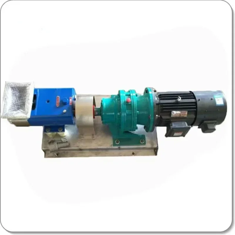 Hot SalesHigh Quality Ss304 316 Peanut Butter Chili Sauce Chocolate Food Transfer Rotary Lobe Pump To Hopper