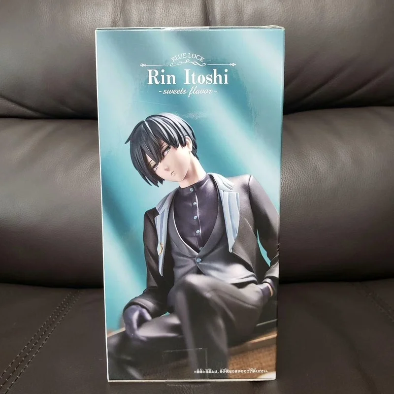 Echt Model BANPRESTO Blue Lock 13 cm Rin Itoshi Snoep Smaak Figuur Anime Beeldje Collecties Speelgoed Geschenken