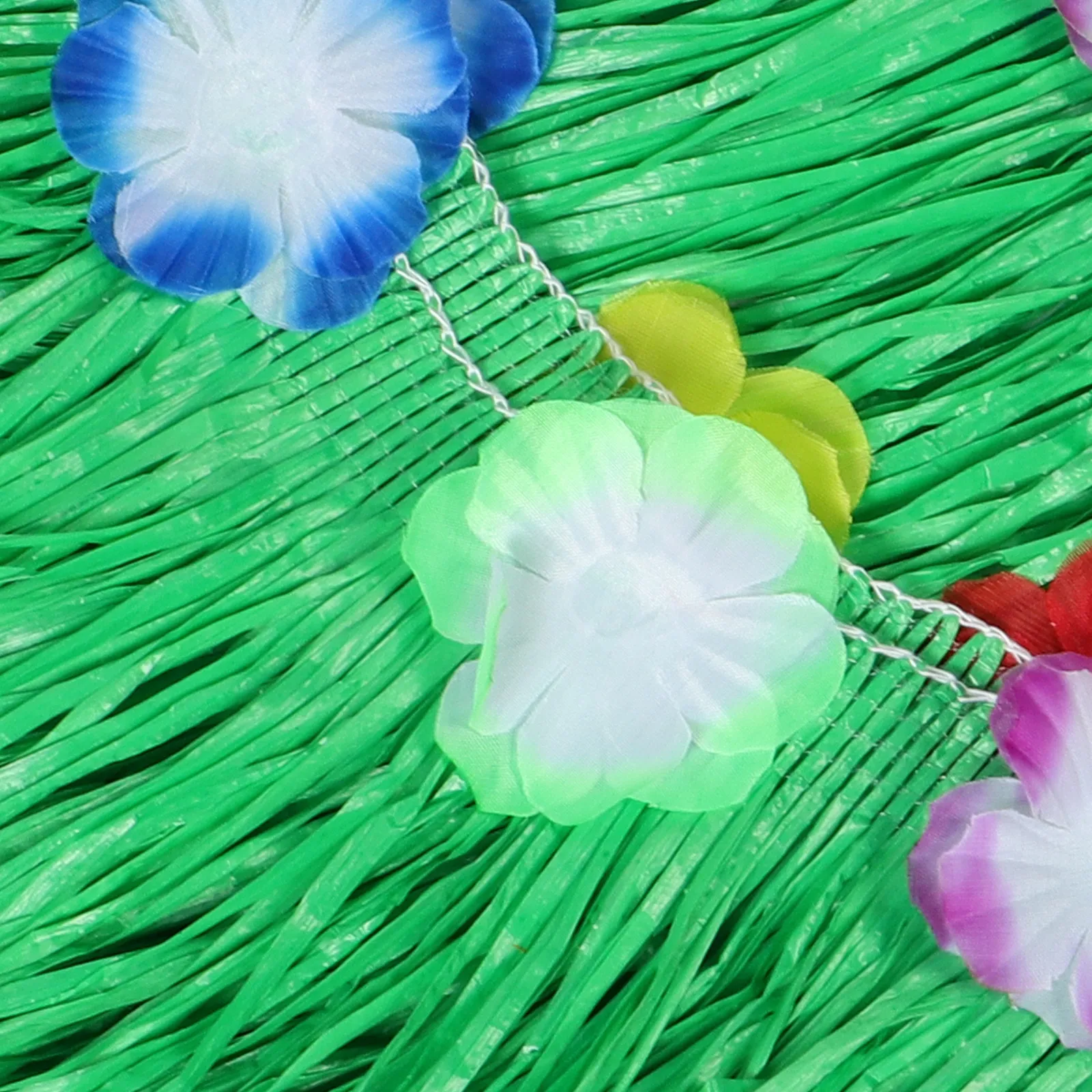 

Hawaiian Party Table Skirt Unique Color Tropical Luau Table Skirt Beach Birthday Decorations Tropical Party Decor