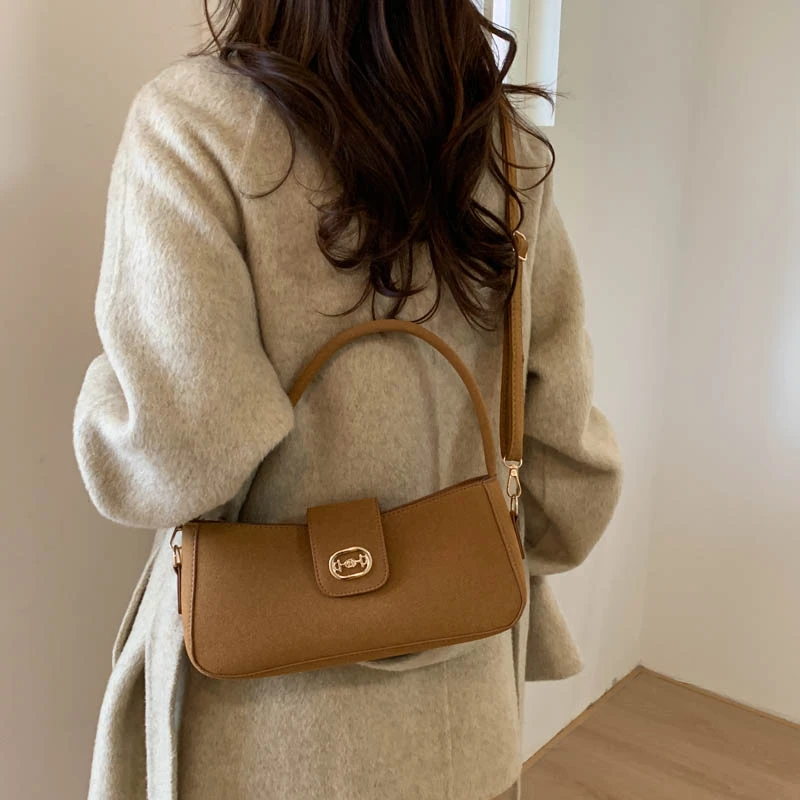 

High-Quality Genuine Leather Women's Handbag Crossbody Bag Shoulder Strap Luxury Brand Classic Elegant Fashion Accessory