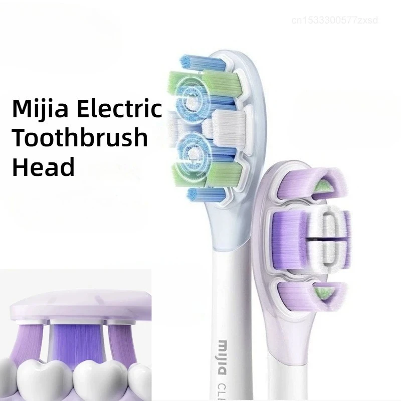 Original Mijia Electric Toothbrush Brush Head for Mijia Sonic Vibration Electric Toothbrush Pro Spare Brush Heads 3PCS