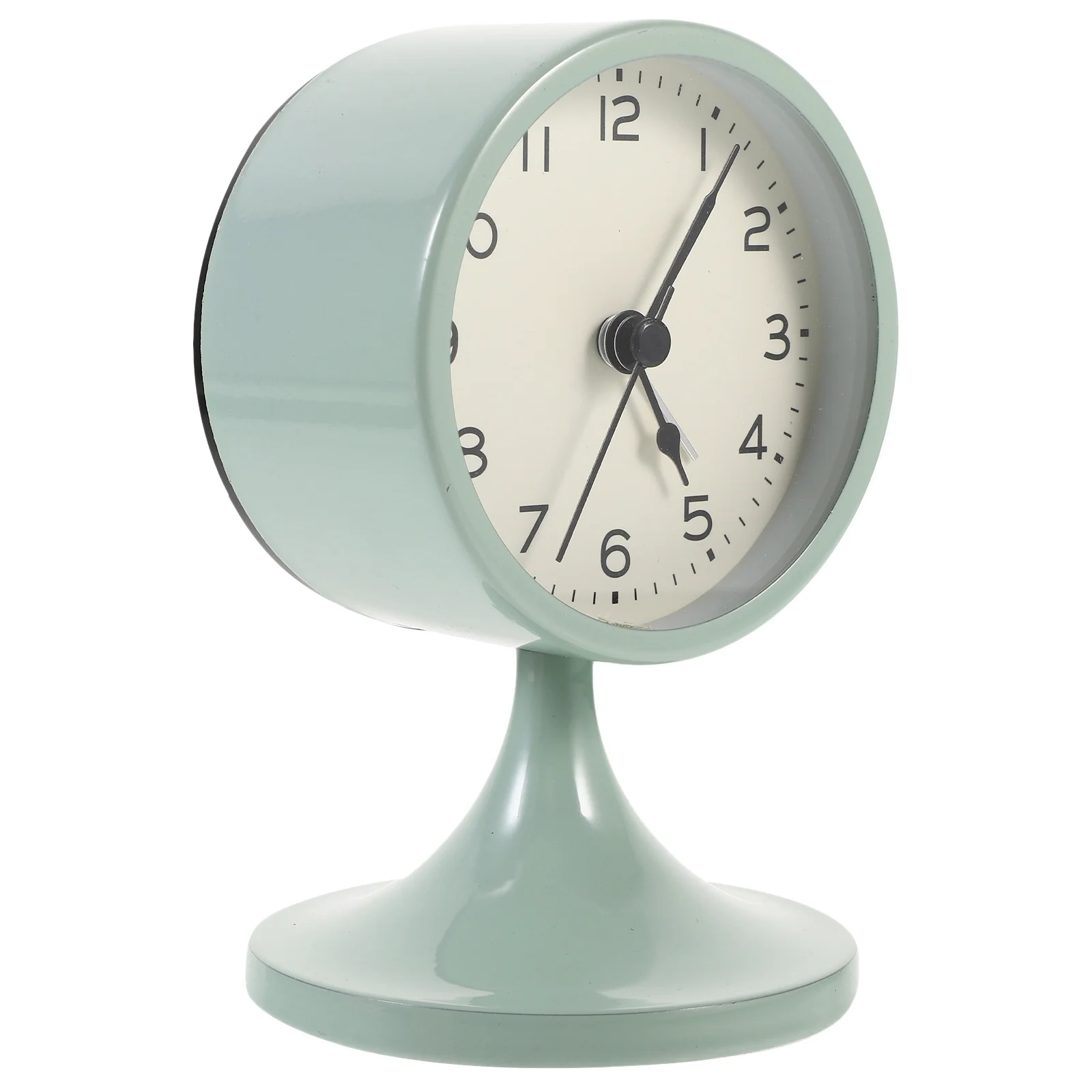 

Vintage Silent Desktop Alarm Clock Creative Retro Table Clock for Bedroom Office Bedside Nightstand Decor Desk Clocks for Office