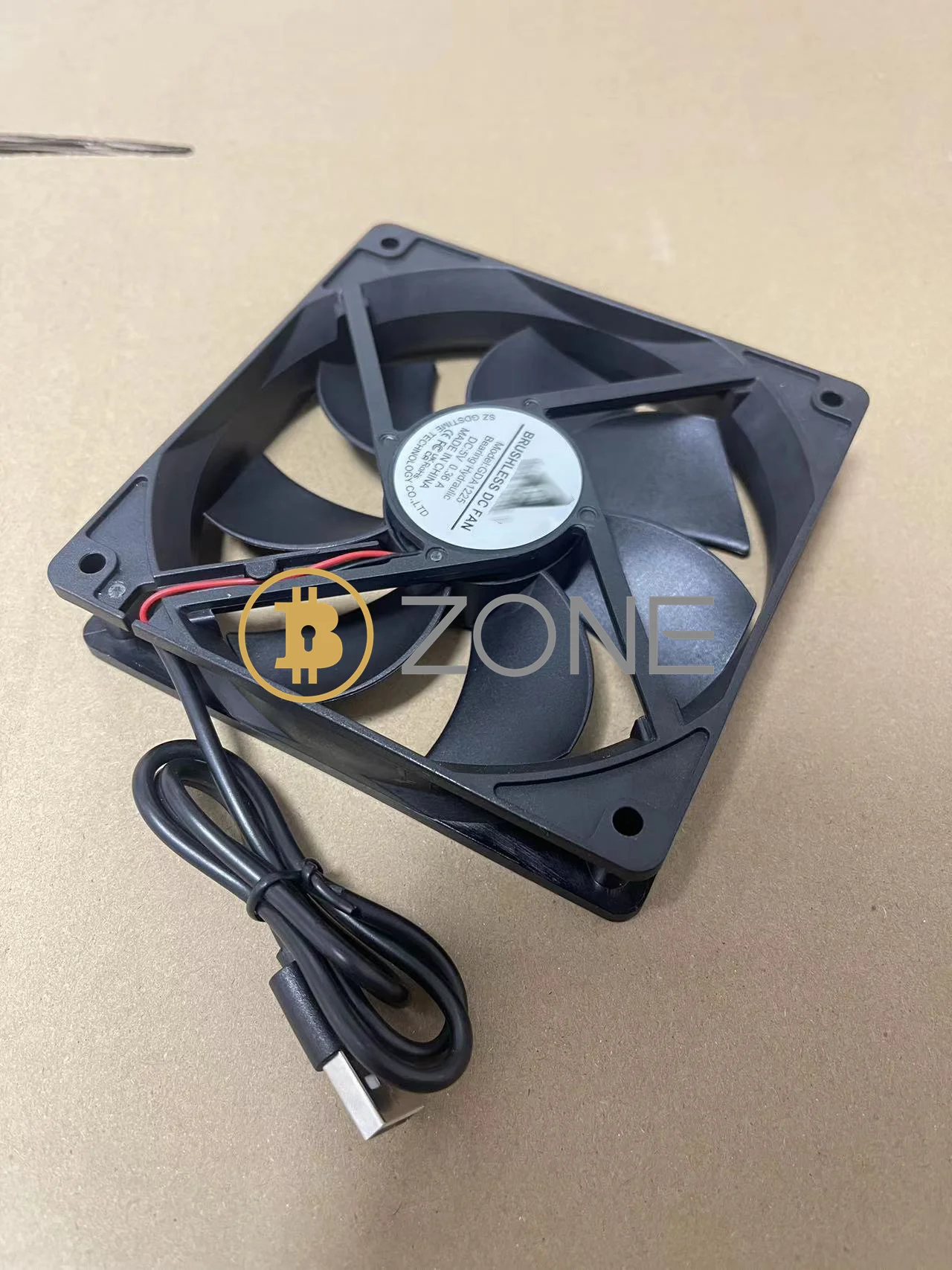 Imagem -02 - Ventilador Usb Miner com Parafusos e Redes Iceriver Ks0 Pro Fan 120x120x25 mm 5v Ksa Ks0pro de Alta Qualidade