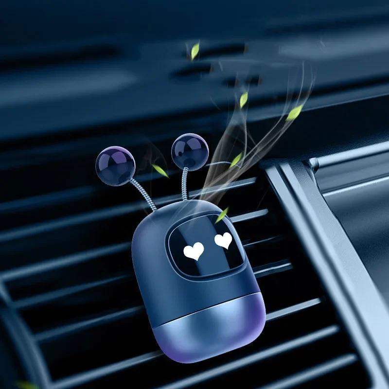 Tiktok Same Robot Car Air Vent Fragrance New Cartoon Air Vent Car Perfume Fragrance All Day Long Car Freshener Fragrance Baseus