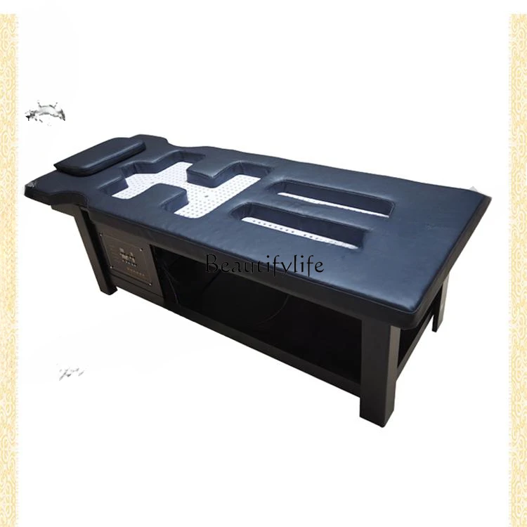 

Automatic Smoke-Free Multifunctional Moxibustion Bed Traditional Chinese Medicine Fumigation Physiotherapy Bed