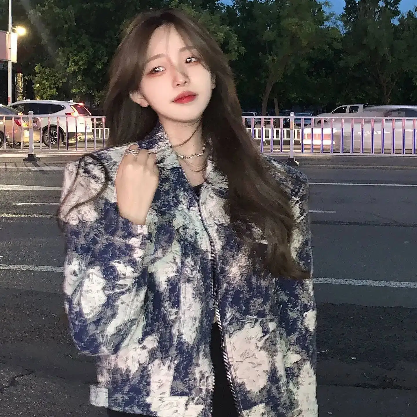 المرأة تصميم الإحساس الراقية العطر الصغيرة نمط التعادل صبغ رقيقة طويلة الأكمام ربيع الخريف سترة متعددة الاستخدامات العصرية