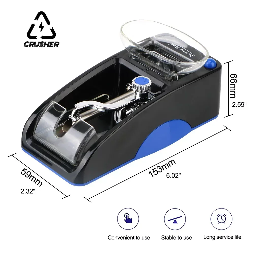 110V/230V Electric Automatic Cigarette Rolling Machine Cigar Roller Smoking Tool EU US Plug Injector Maker DIY Accessories