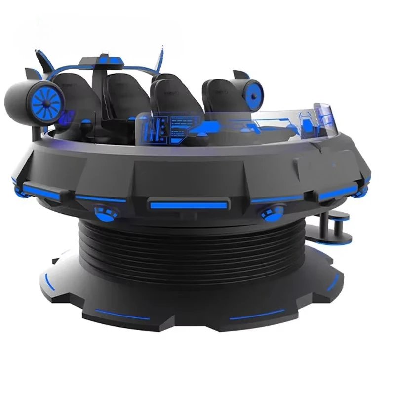 Jamma 5 Players 9D VR Cinema VR Dynamic Cinema Virtual Reality Spacecraft Simulator for  Amusement Fairground