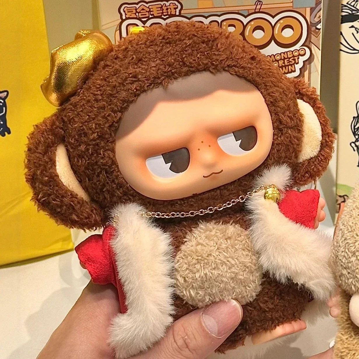 Новая слепая коробка Toyzcity Forest Town Series Mystery Box Monboo, милая экшн-кукла, кулон, орнамент, игрушка, подарок на день рождения, сюрприз