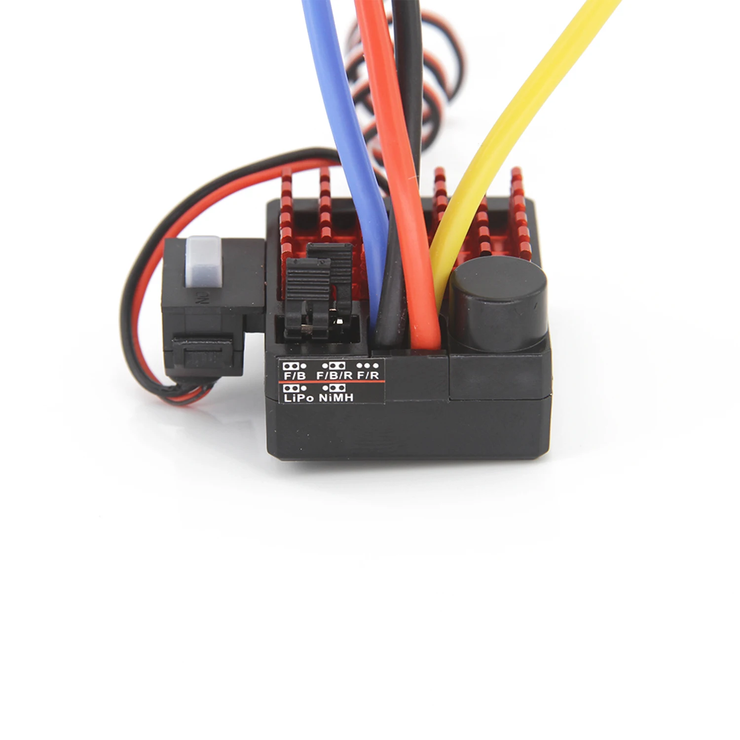 ESC Impermeabile 60A con 3 Modalità Integrate, RTR T/XT60/Tamiya 6V/3A BEC 2-3S per Auto RC 1/10 1/12, Crawler, Motore 540/550/750