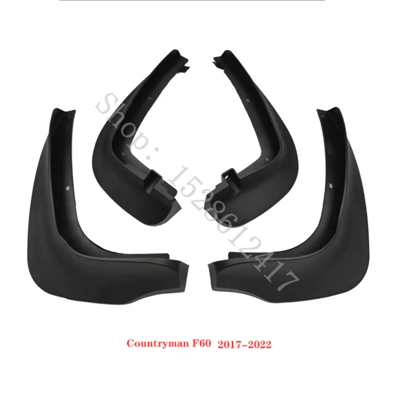 For Mini F60 R55 R60 2007 2008-2026 Car Accessories High quality plastic plastic Mud Flaps Splash Guard fender Car Styling