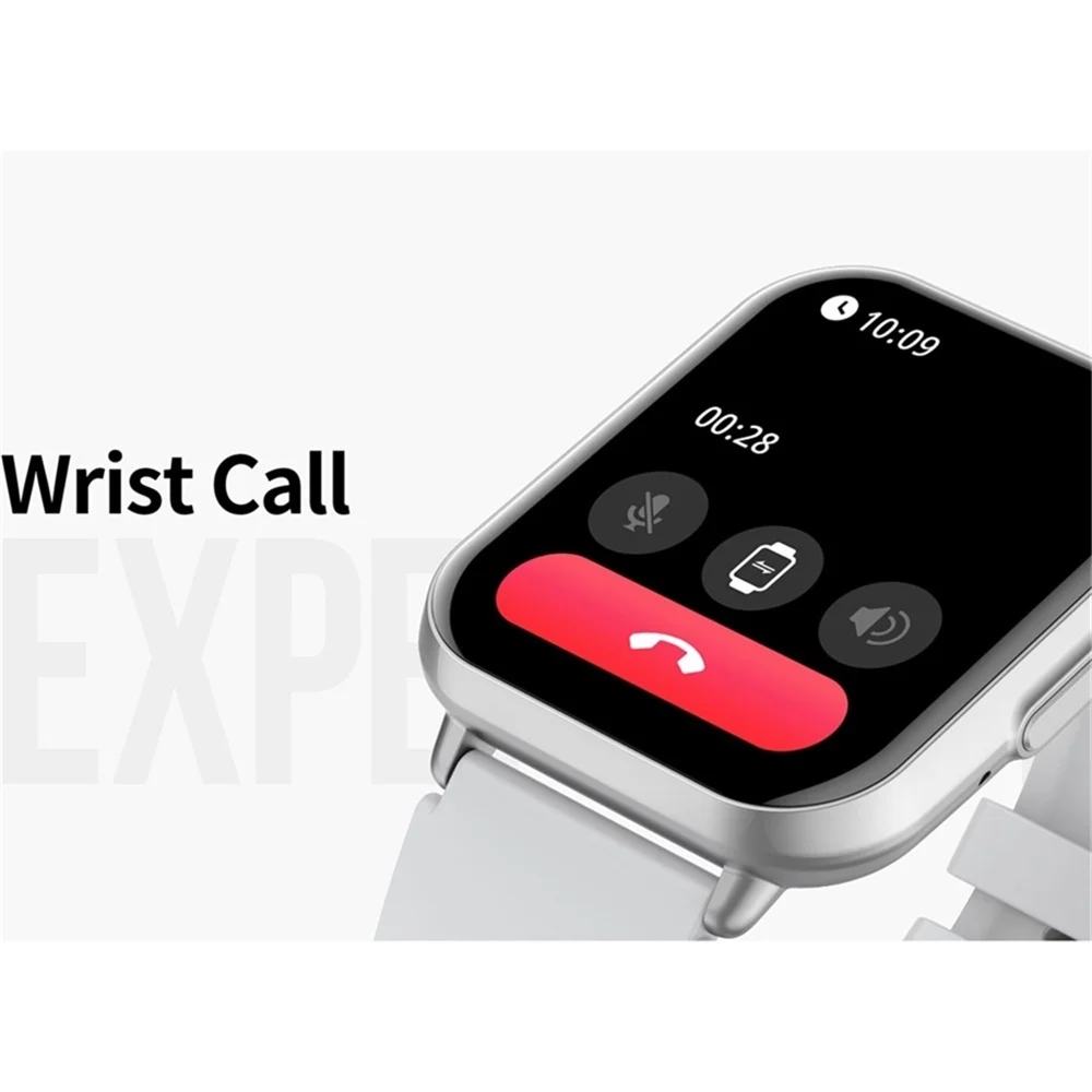 

Men Women Blue Tooth Call Smartwatch 1ATM Waterproof Sports Fitness Information Reminder Bracelet Music Smart Watches